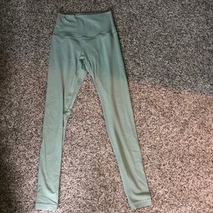 Sage green align lululemon leggings